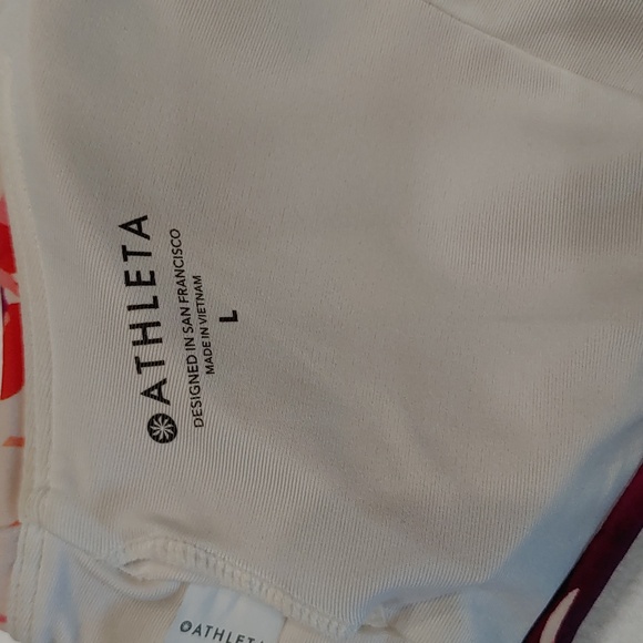 Athleta Daybreak Tropic Scoop Adjustable Strap Bikini Top Size Large - Picture 6 of 9